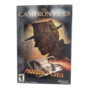 The Adventure Company The Cameron Files Pharaohs Curse PC CD ROM Game 2002